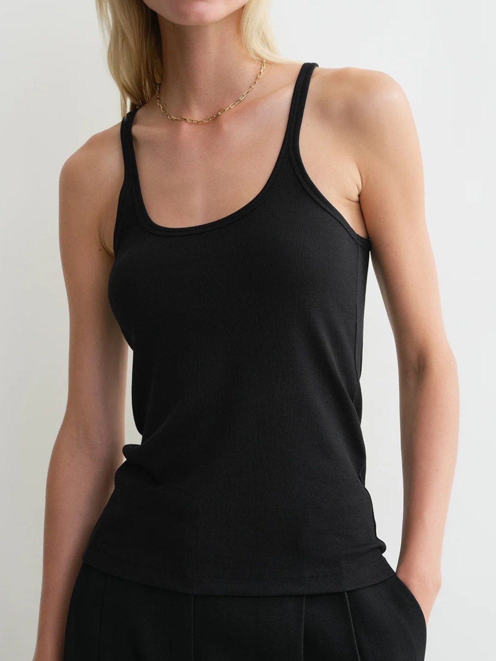 Toteme Women’s Scoop Neck Rib Tank